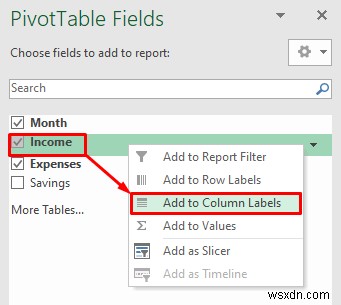 Excel에서 표로 보고서 만들기(간단한 단계 사용)