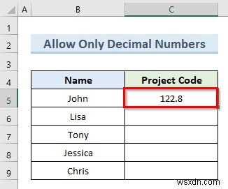 Excel 셀에서 데이터 입력을 제한하는 방법(2가지 간단한 방법)