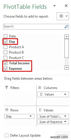 Excel에서 수입 및 지출 보고서를 만드는 방법(예제 3개)