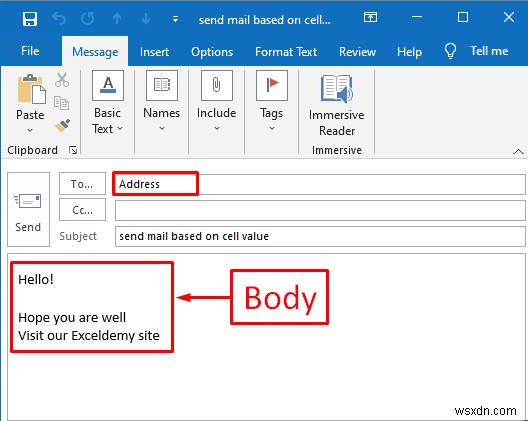 셀 내용을 기반으로 Excel에서 자동으로 이메일 보내기(2가지 방법)