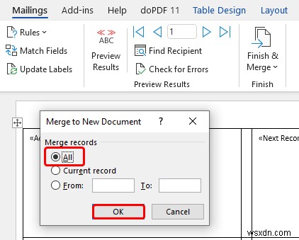 Excel에서 Avery 레이블을 인쇄하는 방법(2가지 간단한 방법)