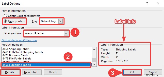 Excel 목록에서 Word의 레이블을 만드는 방법(단계별 지침)