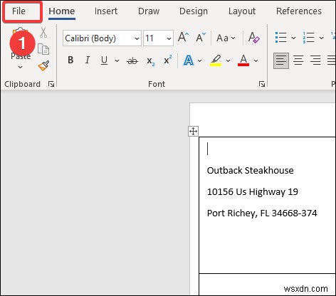 Excel 목록에서 Word의 레이블을 만드는 방법(단계별 지침)