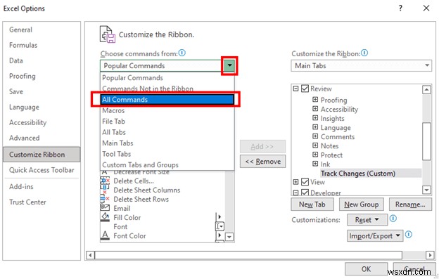 [Solved]:Excel에 표시되지 않는 변경 사항 추적(Easy Fix 사용)