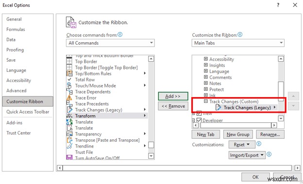 [Solved]:Excel에 표시되지 않는 변경 사항 추적(Easy Fix 사용)