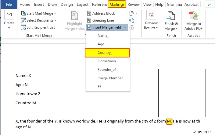 Excel에서 Word로 그림을 편지 병합하는 방법(2가지 쉬운 방법)