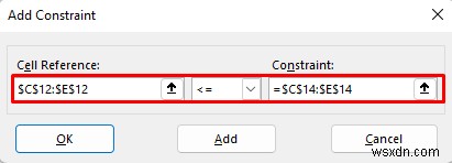 Excel Solver를 사용하여 혼합 선형 계획법 문제를 해결하는 방법