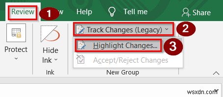 Excel에서 변경 사항을 추적하는 방법(간단한 단계 포함)