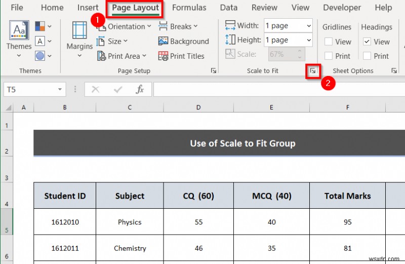 Excel 스프레드시트를 전체 페이지 인쇄로 늘리는 방법(5가지 쉬운 방법)