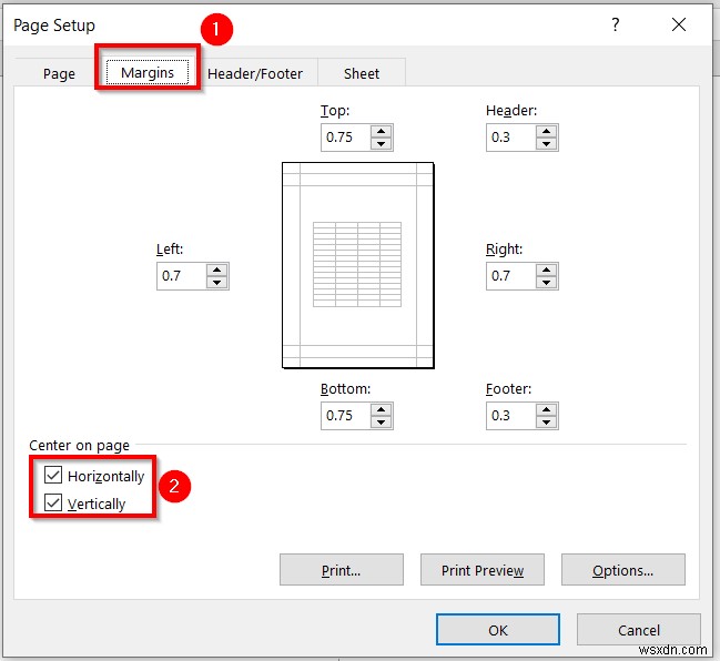 Excel 스프레드시트를 전체 페이지 인쇄로 늘리는 방법(5가지 쉬운 방법)