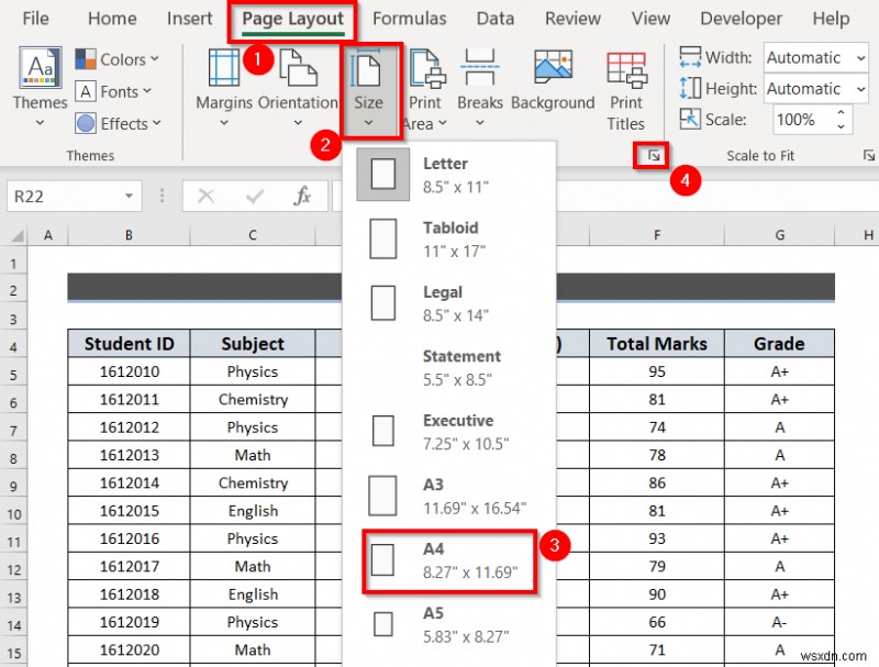 Excel 스프레드시트를 전체 페이지 인쇄로 늘리는 방법(5가지 쉬운 방법)