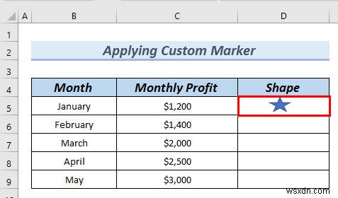 Excel 그래프에서 마커 모양을 변경하는 방법(3가지 쉬운 방법)