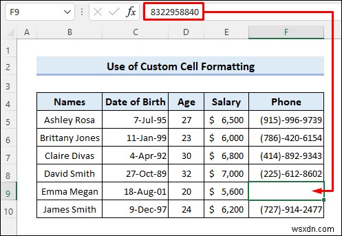 Excel에서 기밀 데이터를 숨기는 방법(5가지 쉬운 방법)