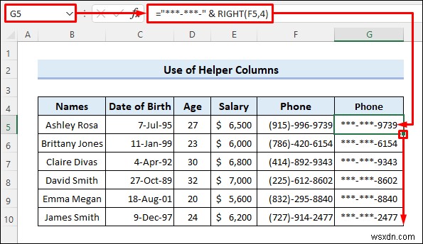 Excel에서 기밀 데이터를 숨기는 방법(5가지 쉬운 방법)
