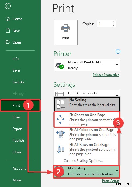 Excel의 페이지에 맞추는 방법(3가지 쉬운 방법)
