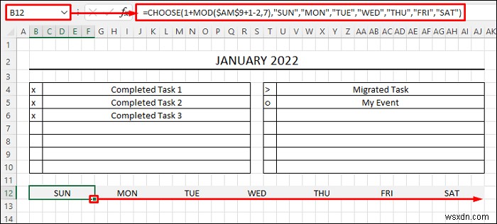 Excel에서 불렛 저널을 만드는 방법(자세한 단계 포함)