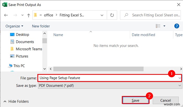 한 페이지 PDF에 Excel 시트를 맞추는 방법(8가지 간단한 방법)