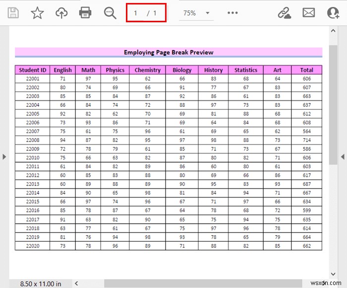 한 페이지 PDF에 Excel 시트를 맞추는 방법(8가지 간단한 방법)