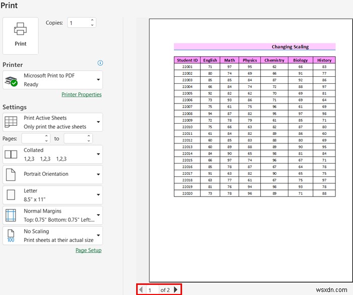 한 페이지 PDF에 Excel 시트를 맞추는 방법(8가지 간단한 방법)