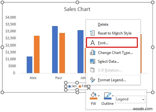 Excel에서 범례 마커를 크게 만드는 방법(3가지 쉬운 방법)