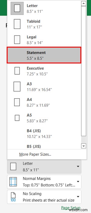 Excel에서 용지 크기를 추가하는 방법(4가지 쉬운 방법)