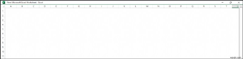 Excel에서 제목 표시줄 없이 전체 화면을 표시하는 방법(3가지 쉬운 방법)