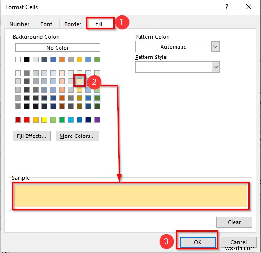 표 없이 Excel에서 행 색상을 변경하는 방법(5가지 방법)