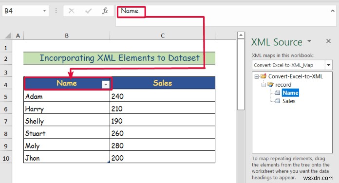 Excel을 XML 파일로 변환하는 방법(간단한 단계 포함)