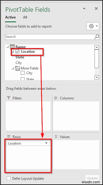 Excel 피벗 테이블에서 계층 구조를 만드는 방법(간단한 단계 포함)