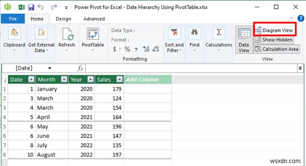 Excel 피벗 테이블에서 날짜 계층 구조 만들기(간단한 단계 포함)