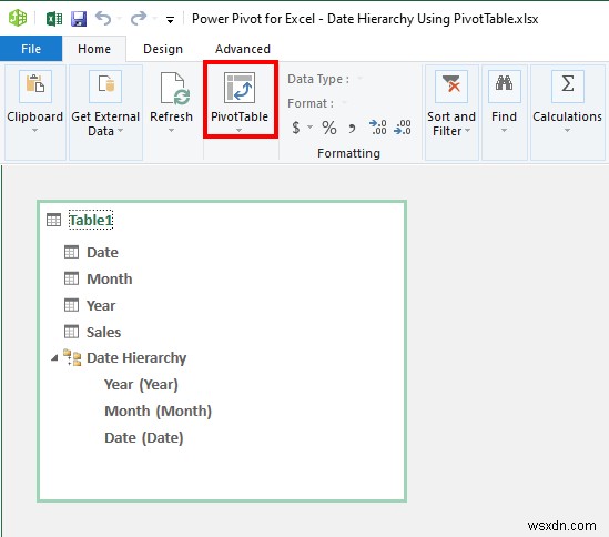 Excel 피벗 테이블에서 날짜 계층 구조 만들기(간단한 단계 포함)