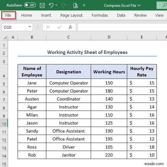 100MB 이상의 Excel 파일을 압축하는 방법(7가지 유용한 방법)