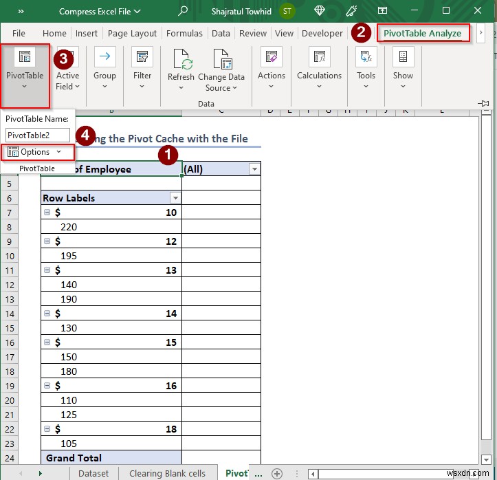 100MB 이상의 Excel 파일을 압축하는 방법(7가지 유용한 방법)