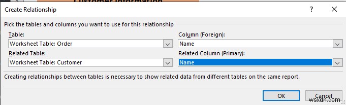 Excel에서 표 간의 관계를 만드는 방법(3가지 방법)