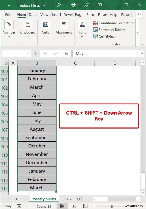 데이터를 삭제하지 않고 Excel 파일 크기를 줄이는 방법(9가지 트릭)