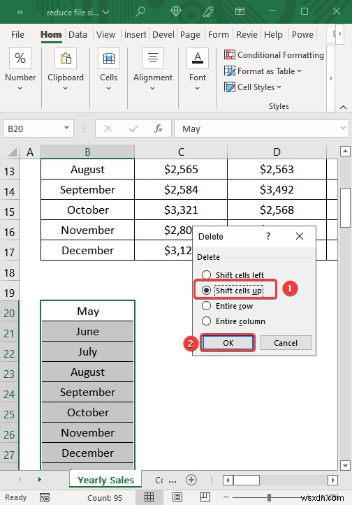 데이터를 삭제하지 않고 Excel 파일 크기를 줄이는 방법(9가지 트릭)