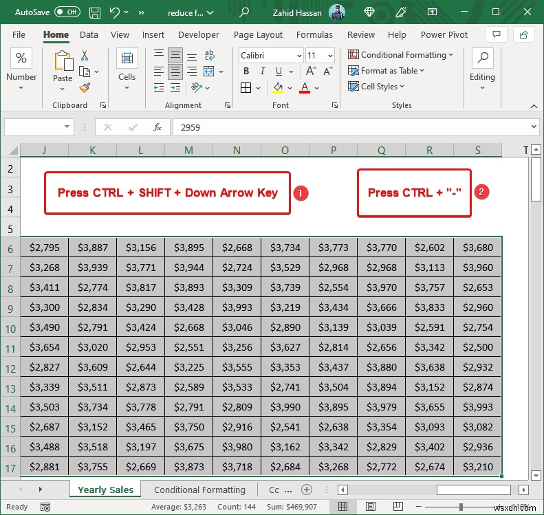 데이터를 삭제하지 않고 Excel 파일 크기를 줄이는 방법(9가지 트릭)