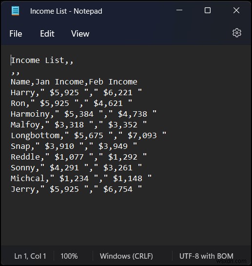 CSV와 Excel 파일의 차이점(적합한 예 11개)