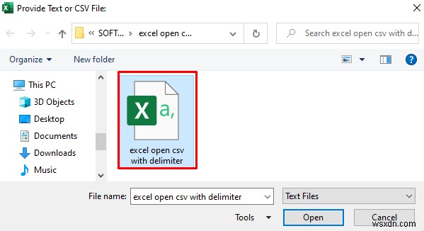 Excel에서 구분 기호가 있는 CSV를 여는 방법(6가지 간단한 방법)
