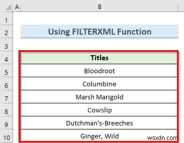 Excel에서 XML을 열로 변환하는 방법(4가지 적절한 방법)