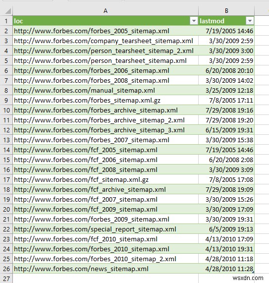 XML 파일에서 Excel로 데이터를 추출하는 방법(2가지 쉬운 방법)