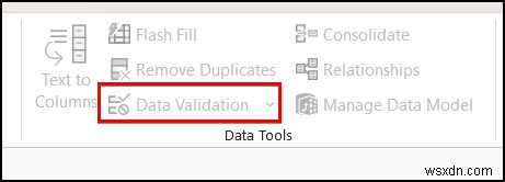 Excel 데이터 유효성 검사가 회색으로 표시됨(해결 방법이 있는 4가지 이유)