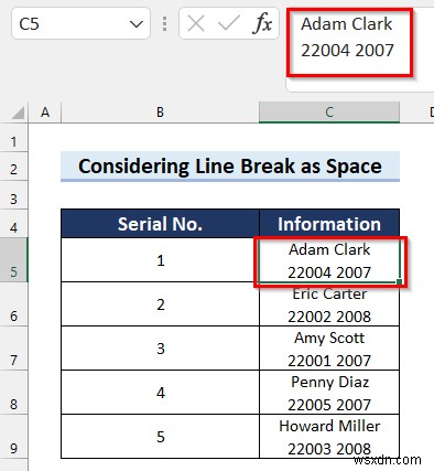 [수정됨!] Excel 텍스트에서 열로 데이터가 삭제됨