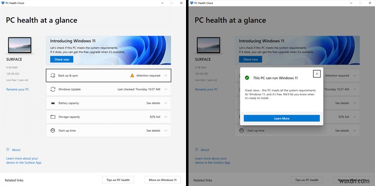 Windows 10 PC가 무료 Windows 11 업그레이드를 받을 수 있는지 확인하는 방법