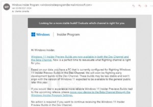 [공지] 앞으로 배포될 Windows 11 Dev 채널 빌드는 초기 개발 단계입니다