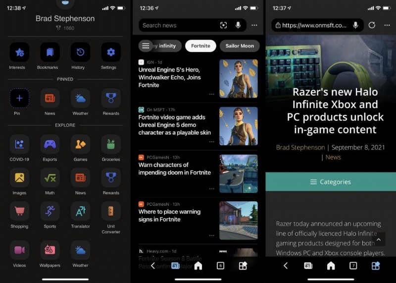 Microsoft 뉴스 앱이 iOS 및 Android에서 업데이트되어 Microsoft Start가 됩니다.