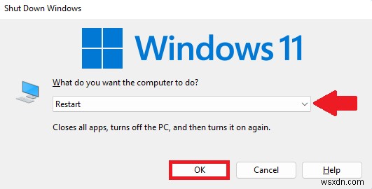 Windows 11을 다시 시작하는 5가지 방법
