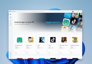 Amazon App Store를 통해 Windows 11에서 Android 앱을 실행하는 방법(실습 동영상)