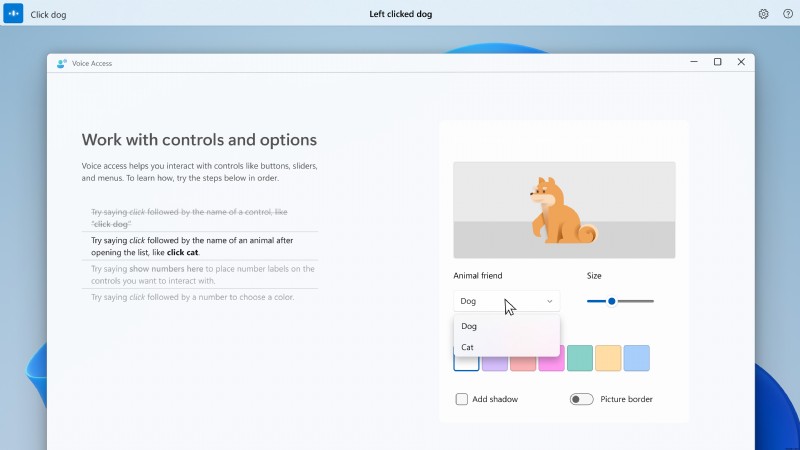 Windows 11 Insider 빌드 22518은 새로운 음성 액세스 환경 등을 제공합니다.