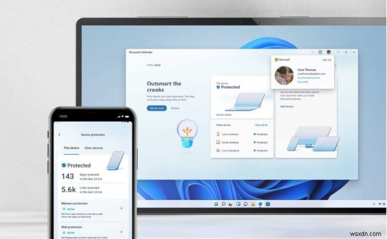 Windows 11 및 Android용 새로운 Microsoft Defender 앱을 먼저 살펴보겠습니다.